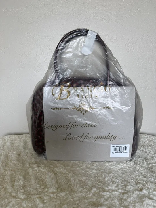 BEAUTIFUL FLORAL-PATTERNED HANDBAG - Picture 14 of 15